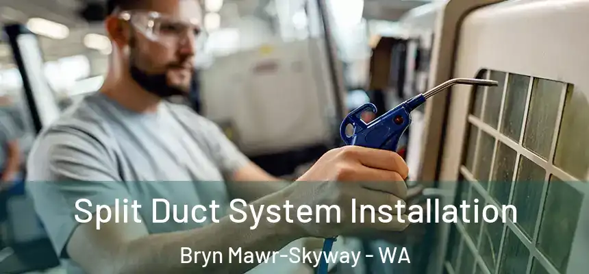 Split Duct System Installation Bryn Mawr-Skyway - WA